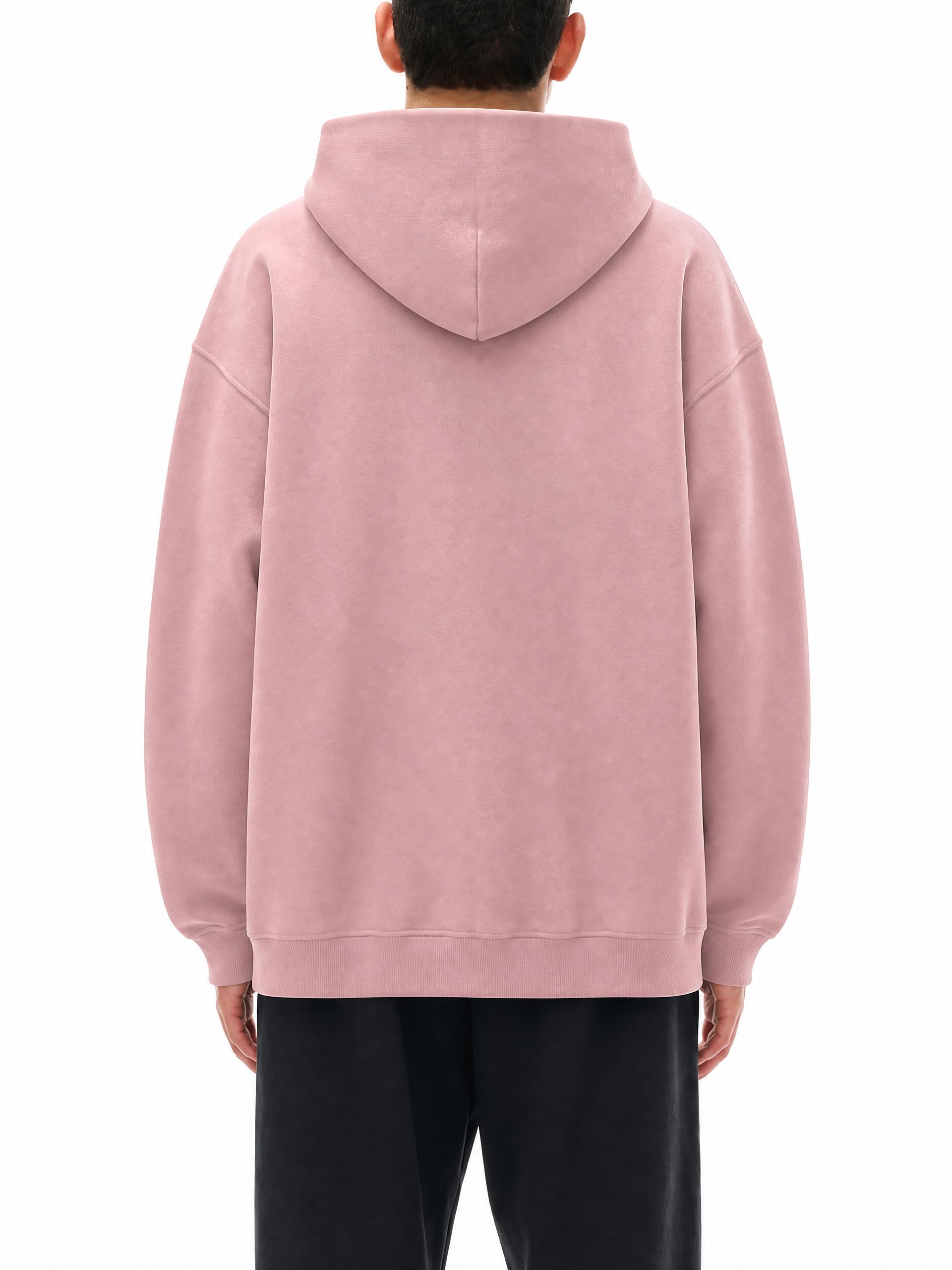 Streetwear Unisex Monkey Washed Dyed Fleece Hoodie - Image 11