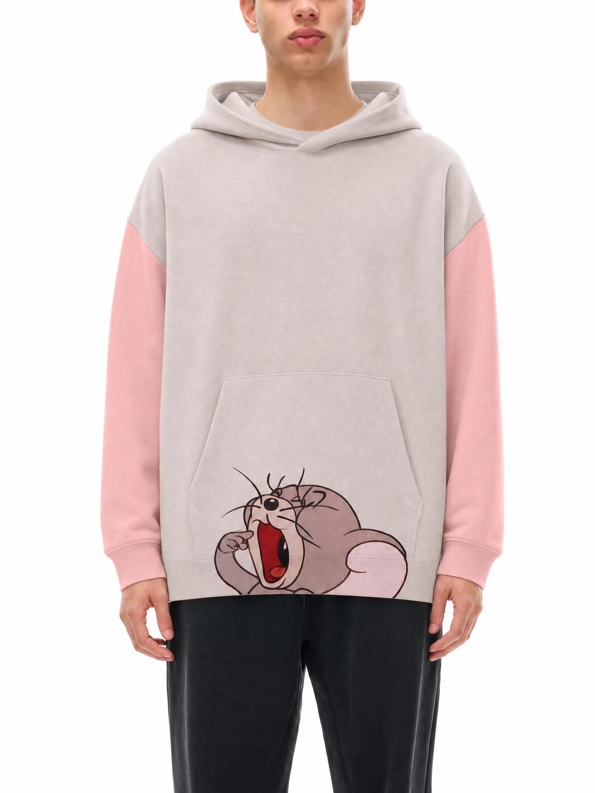 Streetwear Unisex Monkey Washed Dyed Fleece Hoodie - Image 12