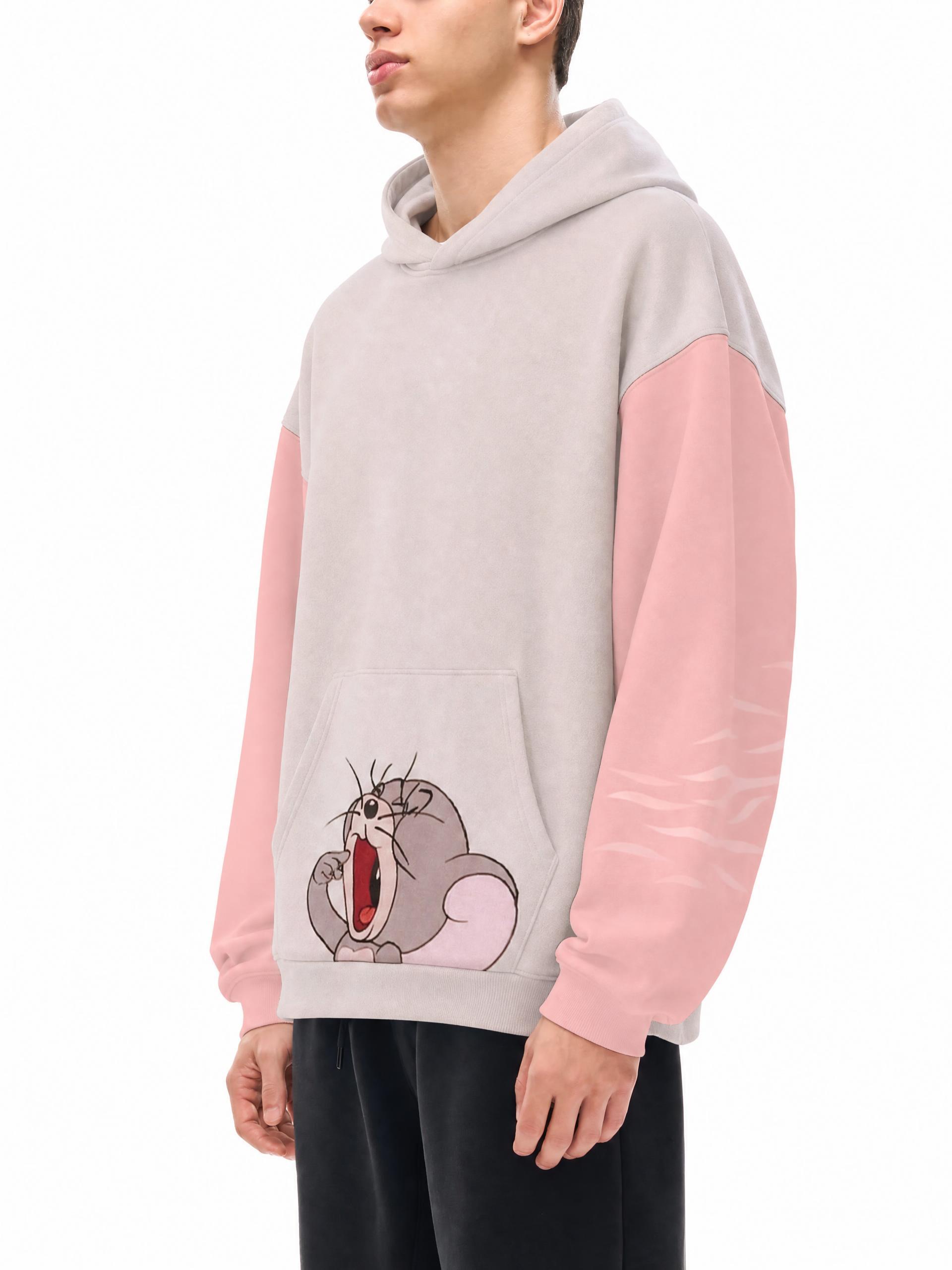 Streetwear Unisex Monkey Washed Dyed Fleece Hoodie - Image 10