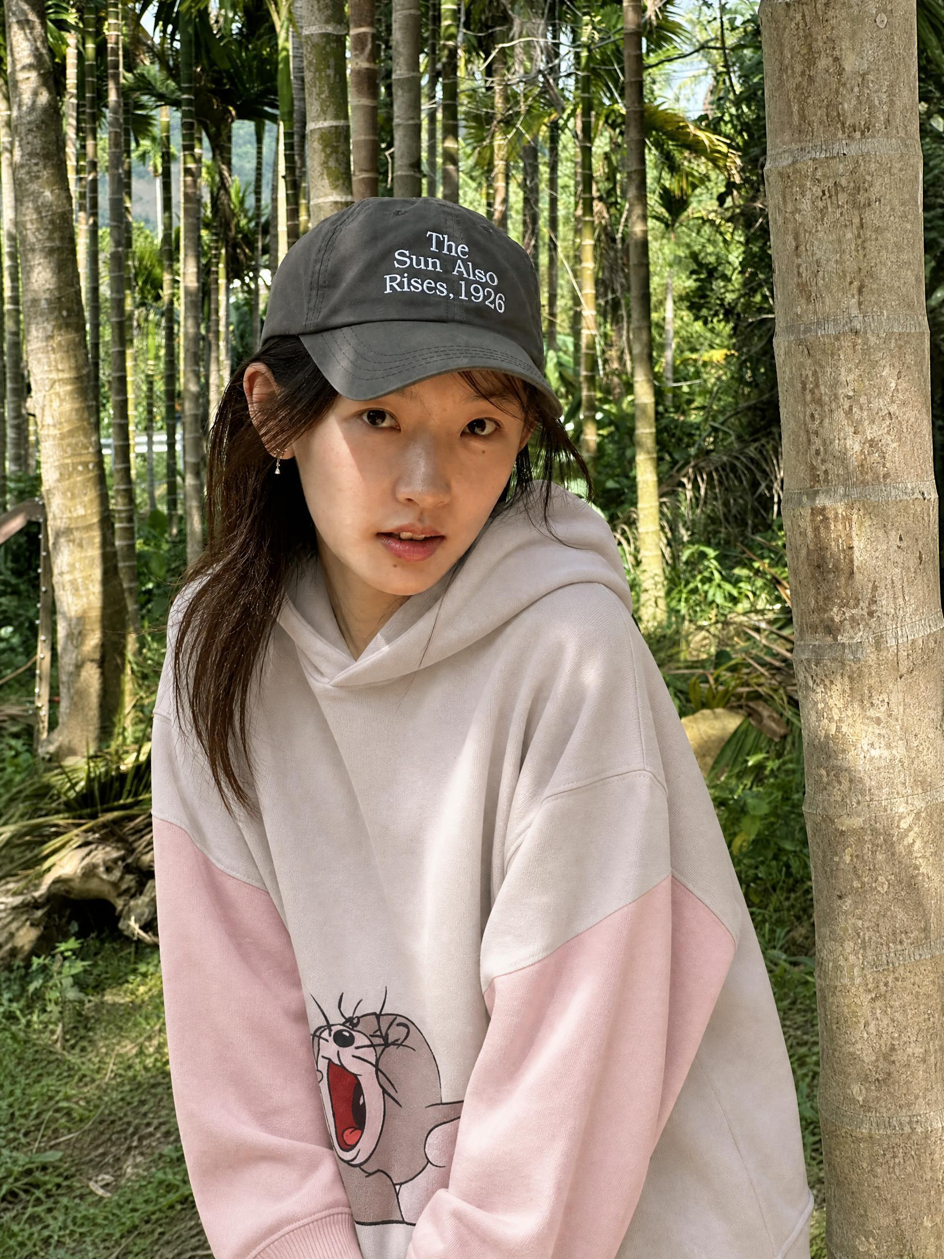 Streetwear Unisex Monkey Washed Dyed Fleece Hoodie - Image 8