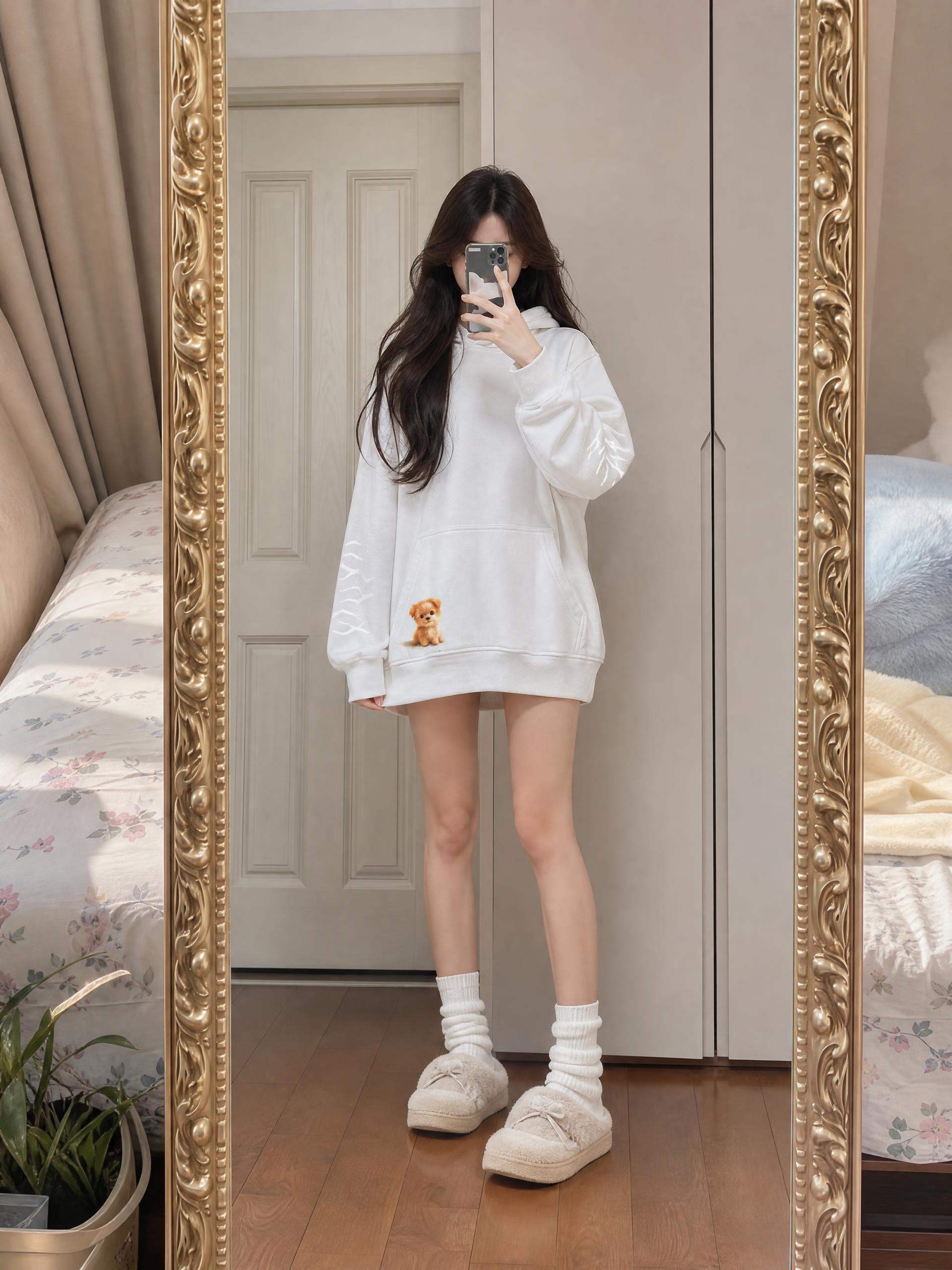 Streetwear Unisex Monkey Washed Dyed Fleece Hoodie - Image 13